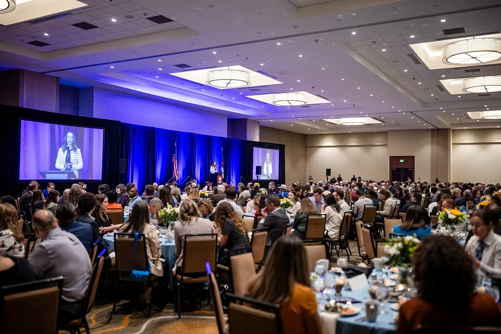 Community College of Aurora luncheon event photography Hyatt Regency Denver