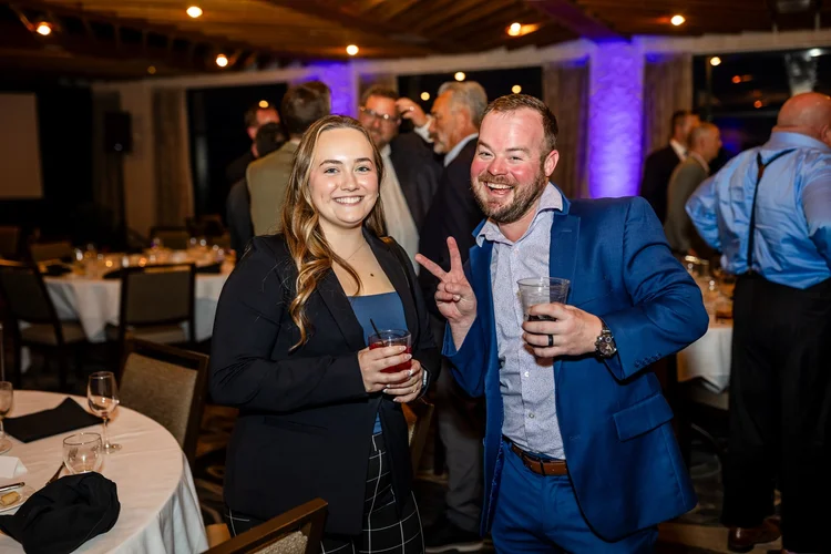 Audience applauding at corporate awards ceremony Inverness Denver Colorado