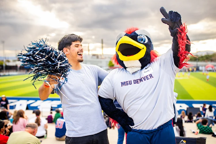MSU Denver Roadrunners homecoming tailgate event photography