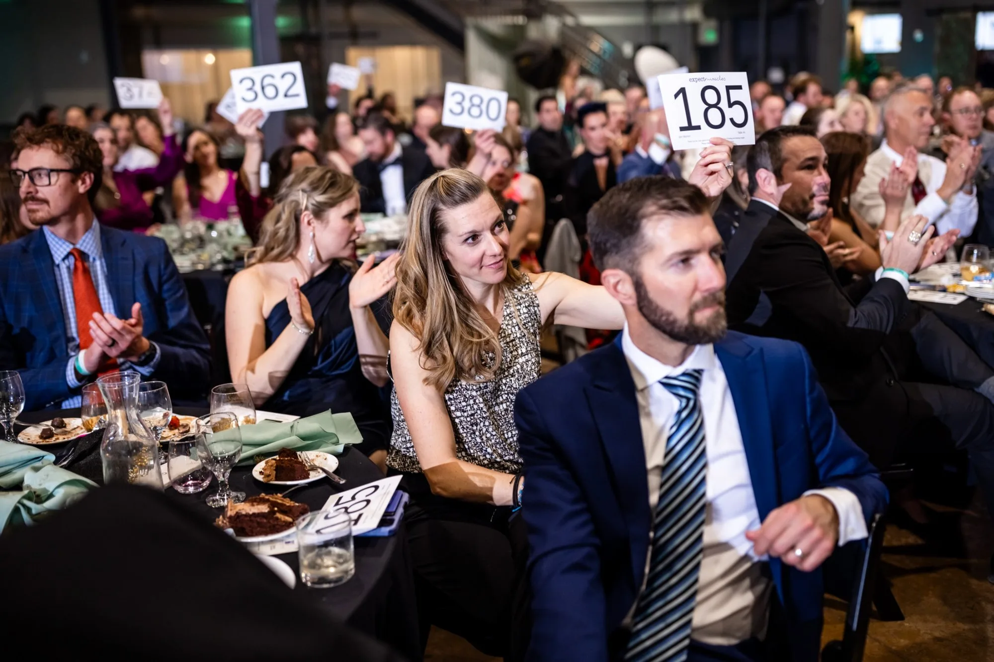 black tie gala event photography at Denver Colorado
