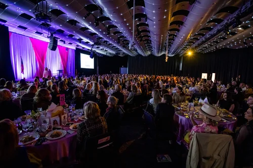 Fundraiser luncheon photography at Seawell Ballroom Denver Colorado