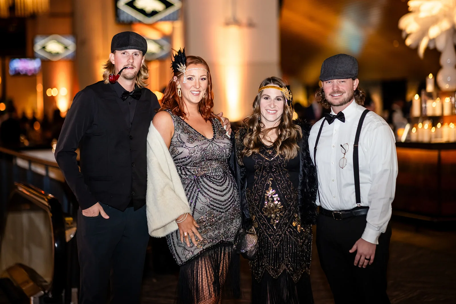 Gatsby-themed gala at Empower Field, Denver event photographer