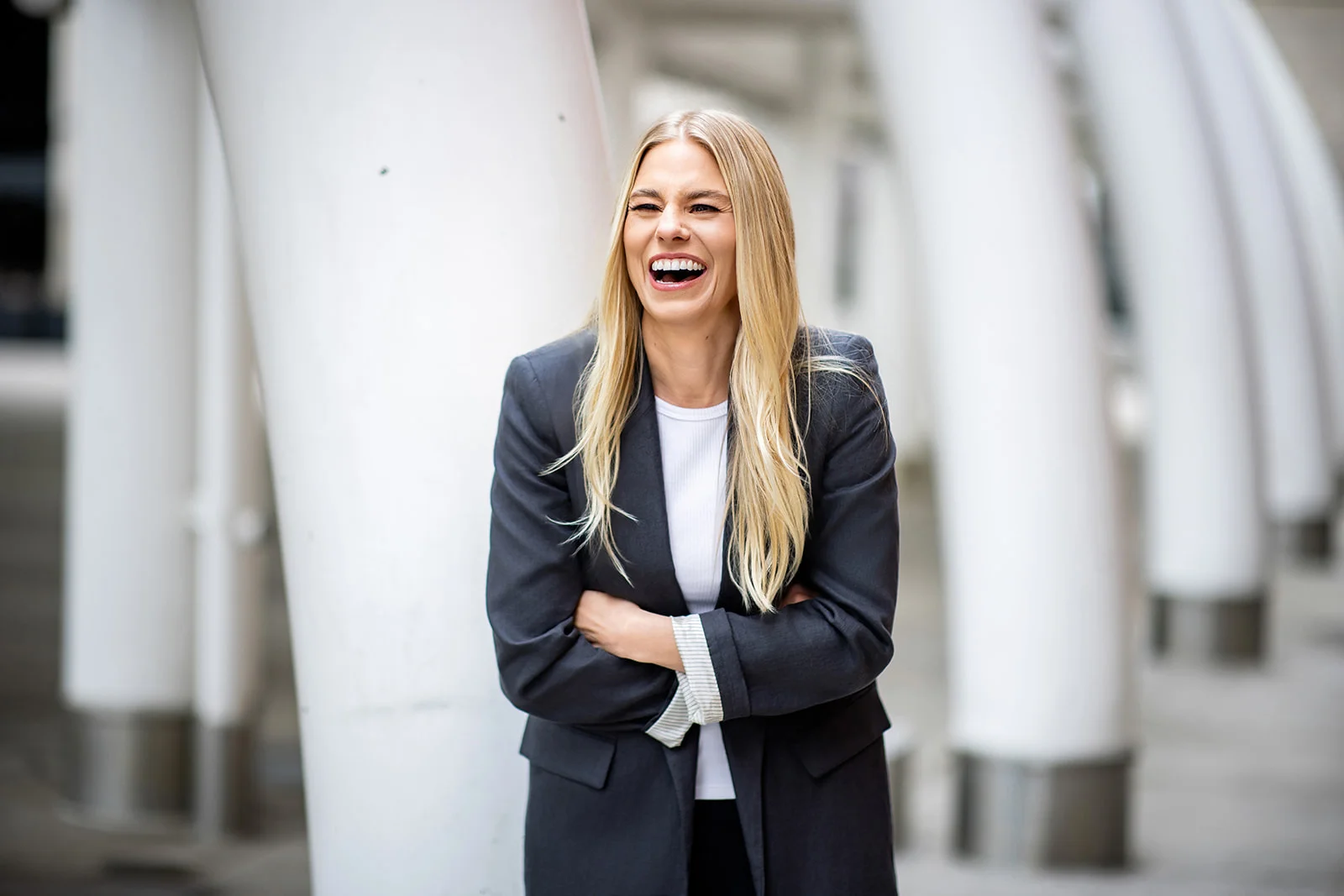 Corporate personal branding portrait at Union Station, Denver